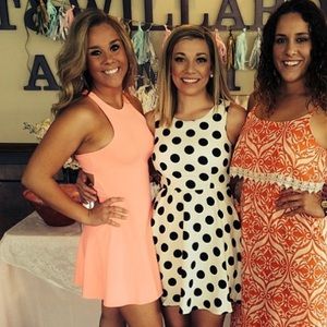 Pink skater dress. Worn once